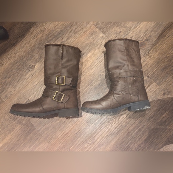 Rugged Outback |  Brown Lined Winter Boots: US 9 - Picture 14 of 16